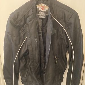 HARLEY DAVIDSON Riding Jacket - Black - Large